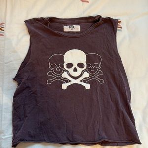 Muscle tank top